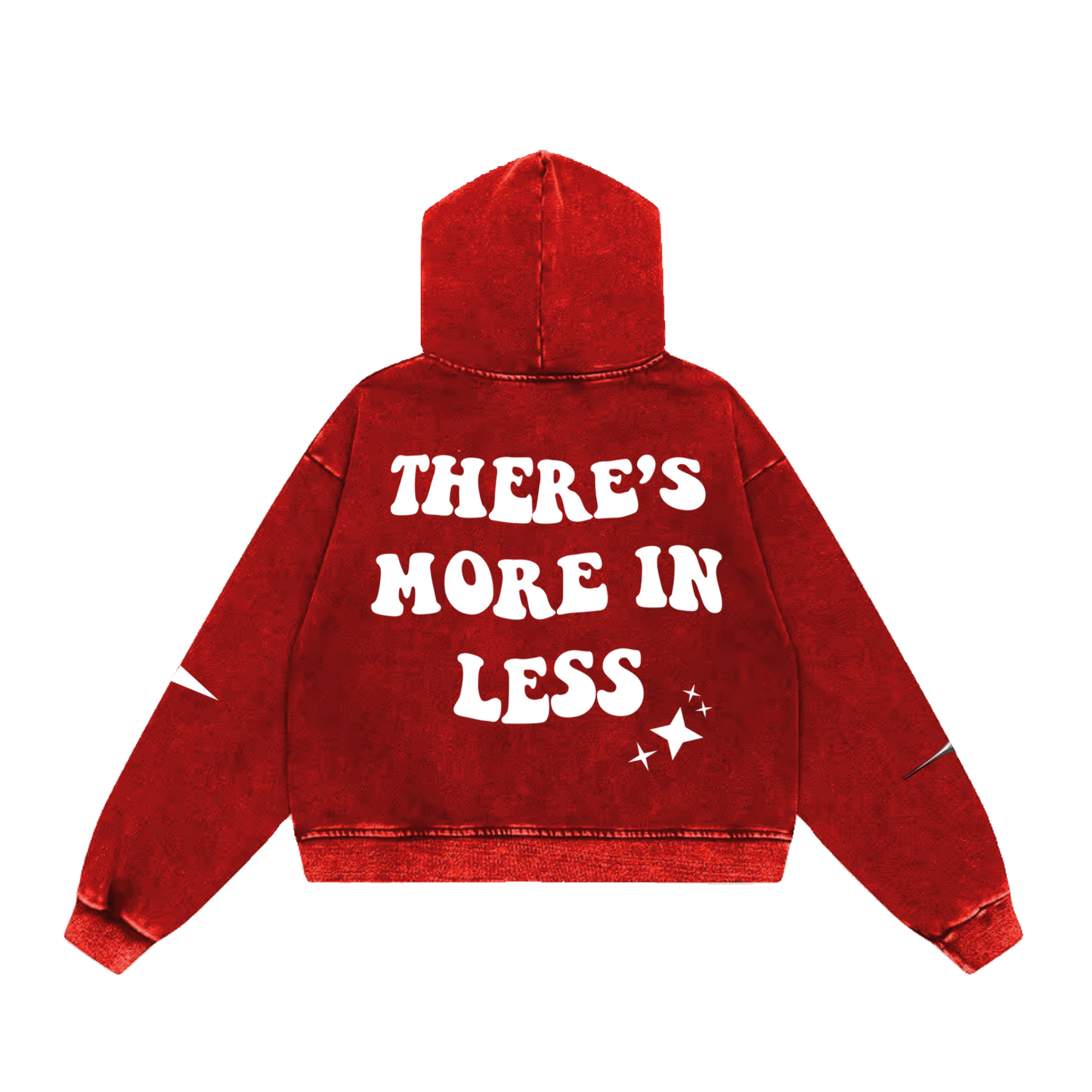 KARMA ZIP-UP HOODIE RED (NOT RETURNING)