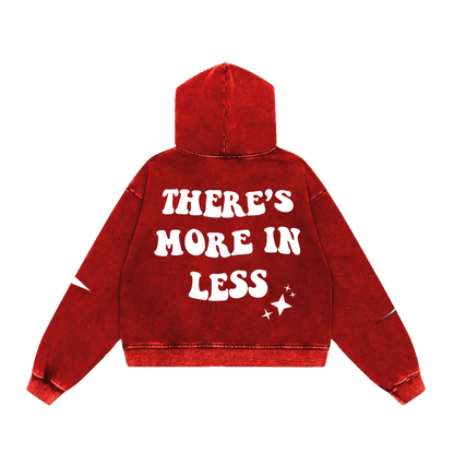 KARMA ZIP-UP HOODIE RED (NOT RETURNING)