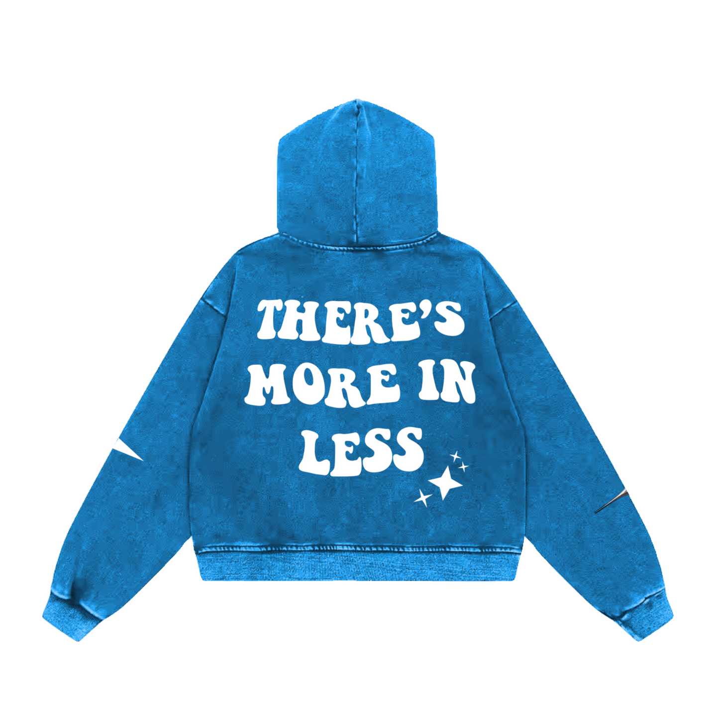 KARMA ZIP-UP HOODIE BLUE (NOT RETURNING)